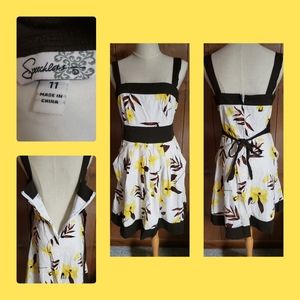 Speechless Flower Print Dress